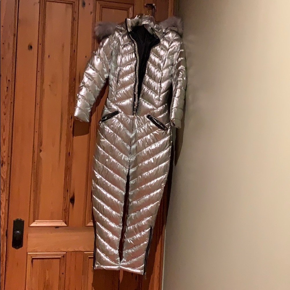 Ski suit.